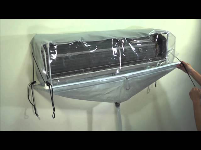 King Pump “ Closed type of split air conditioner cleaning cover ” DIY and Professional