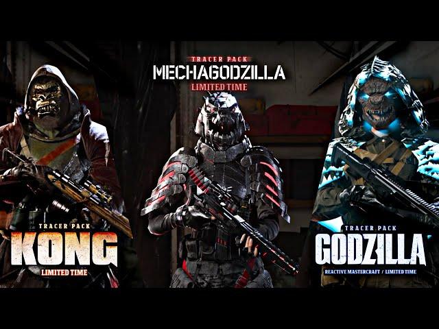 All Limited Time Godzilla Vs Kong Bundles (Showcase) - Call Of Duty Vanguard/Warzone