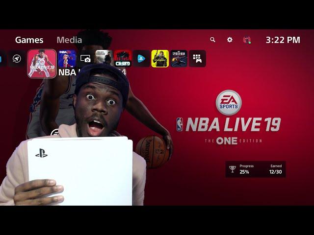 PLAYED NBA LIVE ON NEXT GEN PS5 FOR THE FIRST TIME and its BETTER THAN NBA 2K21 NEXT GEN!