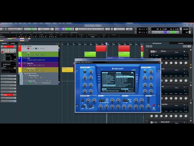 90s sounds from Nexus expansion in Cubase