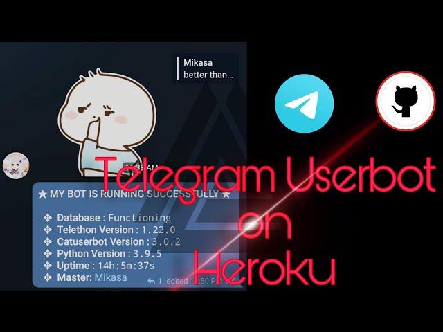 How to make Telegram Userbot Tutorial