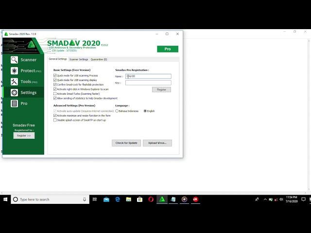 Active Free SMADAV Key 2020 - 2022