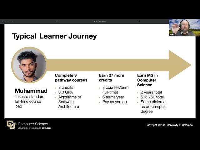 Online Master’s in Computer Science from CU Boulder:  Free Webinar