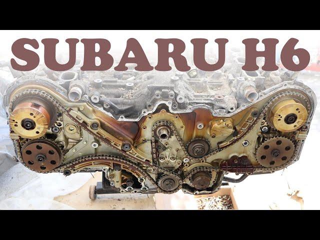 Inside a Subaru Boxer H6 Engine