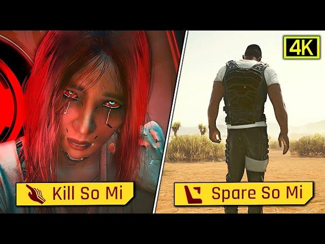 Cyberpunk ► Kill or Spare So Mi (Reed's Path) — Phantom Liberty Ending. [Both Outcomes]