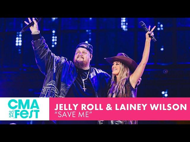 Jelly Roll with Lainey Wilson – “Save Me” | CMA Fest 2024