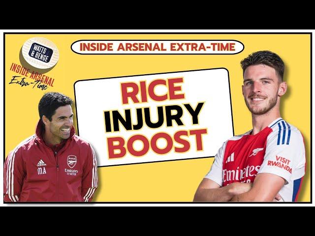 Arsenal latest news: Rice injury boost | Team news vs Palace | Nwaneri's role | Arteta pressure