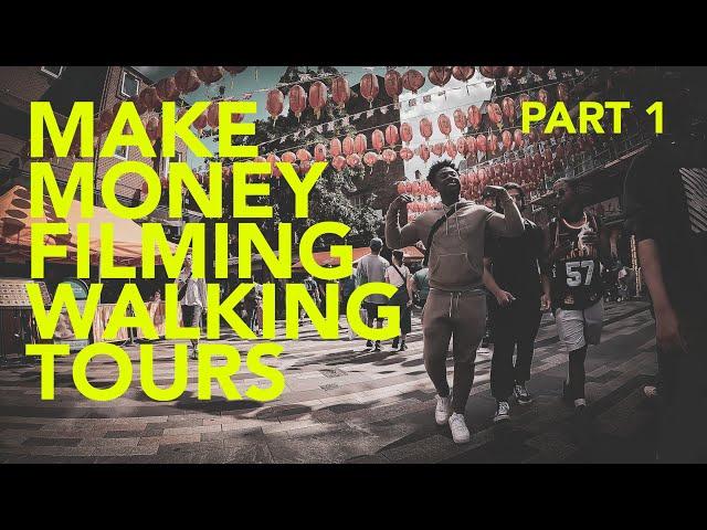 Make Money Filming Walking Tours - DJI Osmo Pocket 3 the Money Maker - Part 1