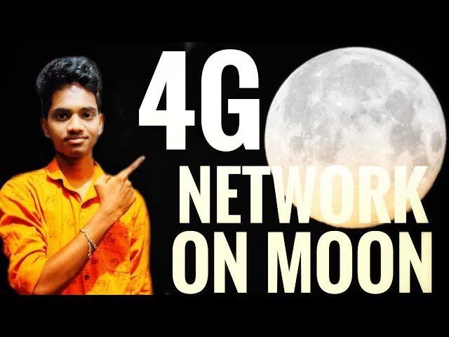 4g network on moon