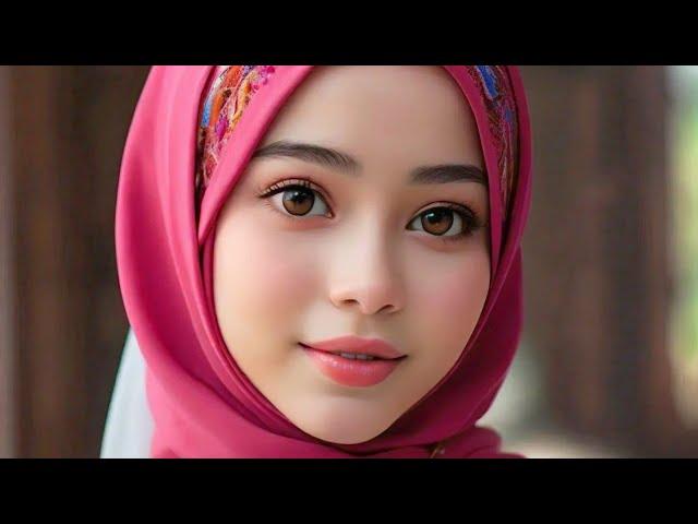 [4k] AI Arabian Lookbook ! Most Beautiful Hijab Girl Lookbook! Ai art Video !#ai