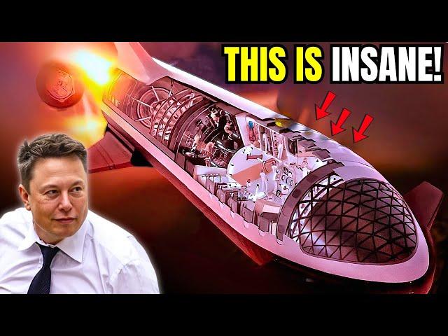 SpaceX's NEW-GEN Starship Interior HUMILIATES Traditional Space Stations!