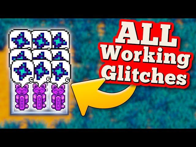 New Glitches In Stardew Valley 1.6