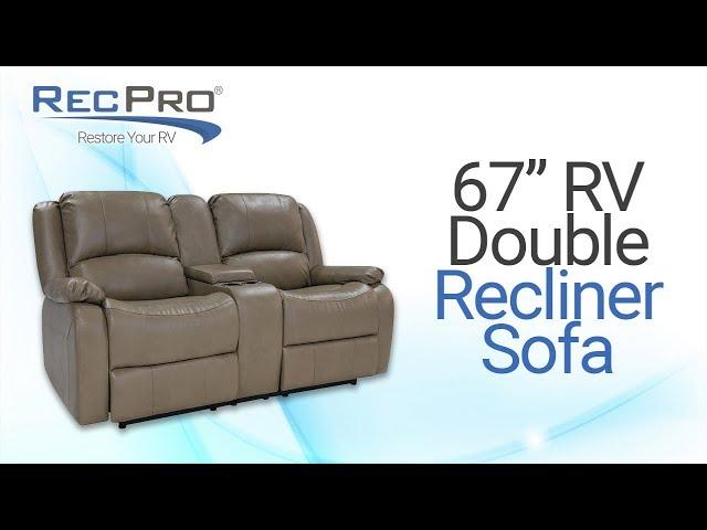 67" RV Double Recliner - RecPro