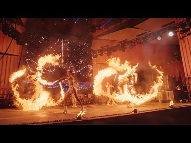 Alliance of Gaia Fire Show at Lightning in a Bottle 2023