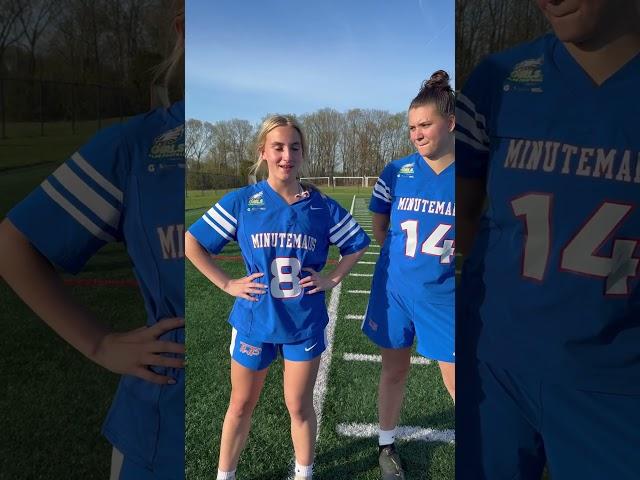 NJ FLAG FOOTBALL: Washington Township’s Taylor Jones & Lexi Dzierzgowski after defeating Pennsauken!