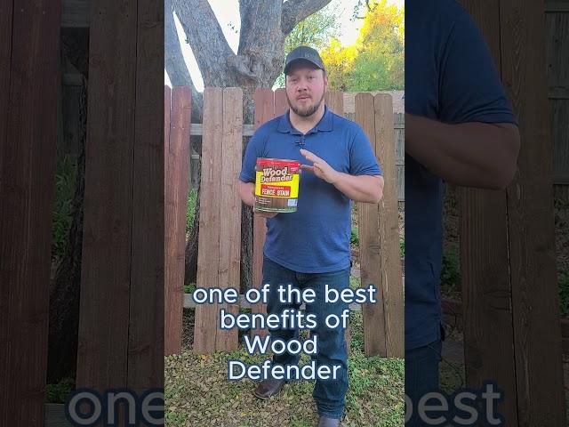 Should you use Wood Defender Fence Stain?