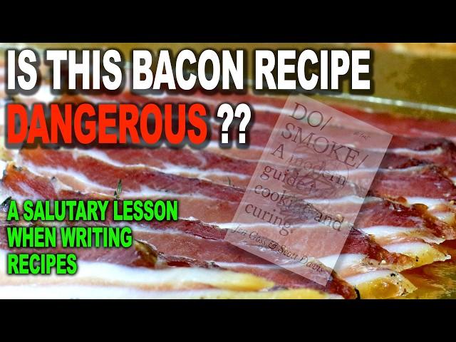 Dangerous Bacon?? - A new recipe book gives cause for concern