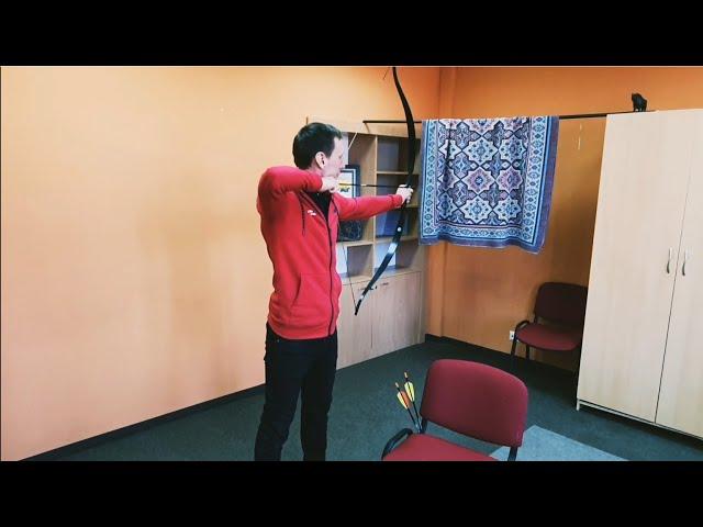 How to shoot a bow at home