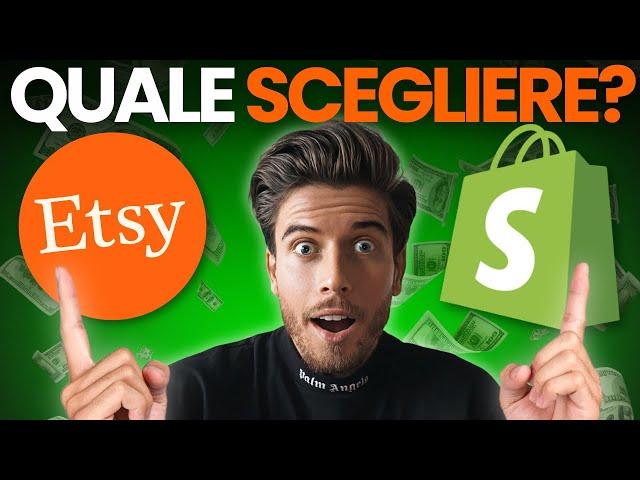 Etsy vs Shopify: Quale Piattaforma Ti Farà Guadagnare di Più? La Risposta Ti Sorprenderà!