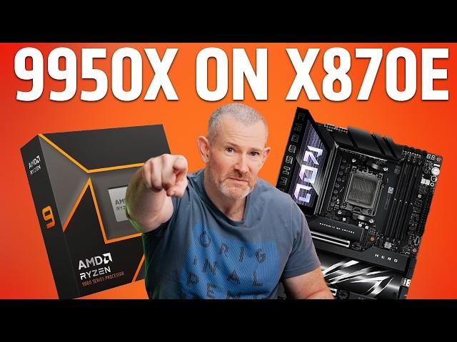 Overclocking AMD Ryzen 9950X on X870E with Memory Tuning | 8PACK Review 