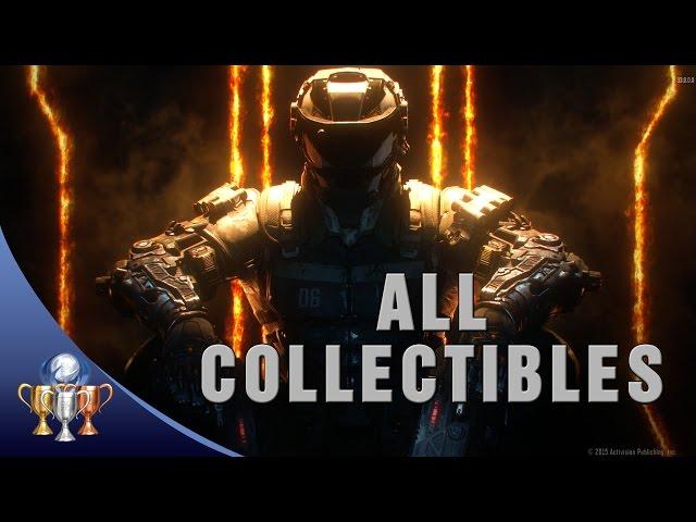 Call of Duty Black Ops 3 - All 56 Collectibles Locations - Curator Trophy