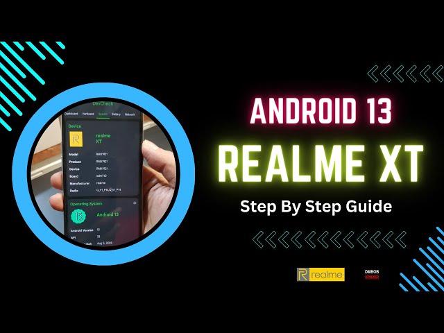 Realme XT Android 13 Complete Tutorial For Newbie