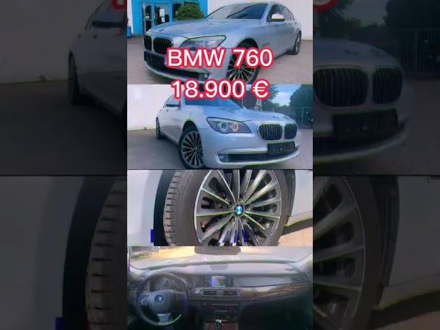 BMW 760 I VOLL | ALMANYADA IKINCI EL ARABA FIYATLARI 2022 #bmw #bmw7series