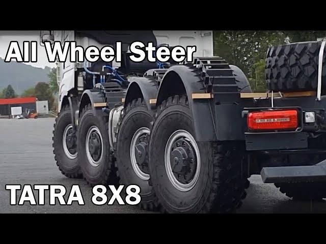 Tatra Phoenix 8X8 All Wheel Steer