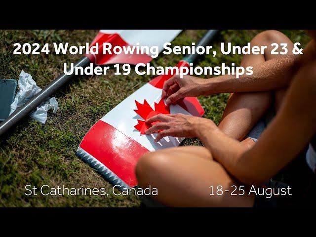 2024 World Rowing Senior, Under 23, Under 19 Championships - Live Stream Day 8