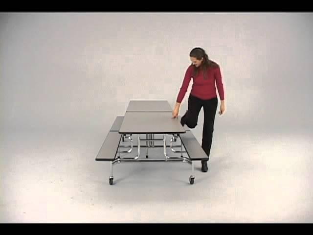 SICO®  BY-65 Mobile Folding Cafeteria Table