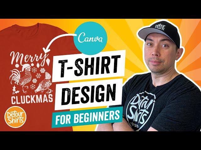 Easy Canva T-Shirt Design Tutorial for Beginners | How to Create a FREE Christmas Shirt with Canva