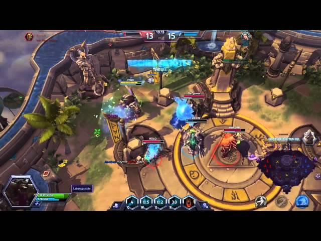 E T C Gameplay Let`s play Heroes of the Storm Blizzard MOBA