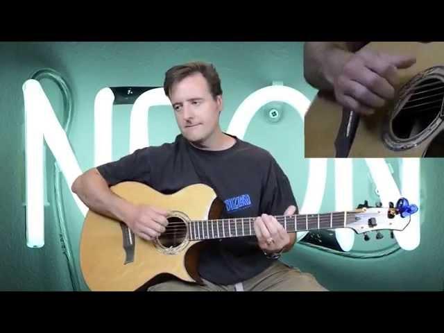 Neon - Complete Live Acoustic version from WTLI - John Mayer -Guitar lesson with TAB