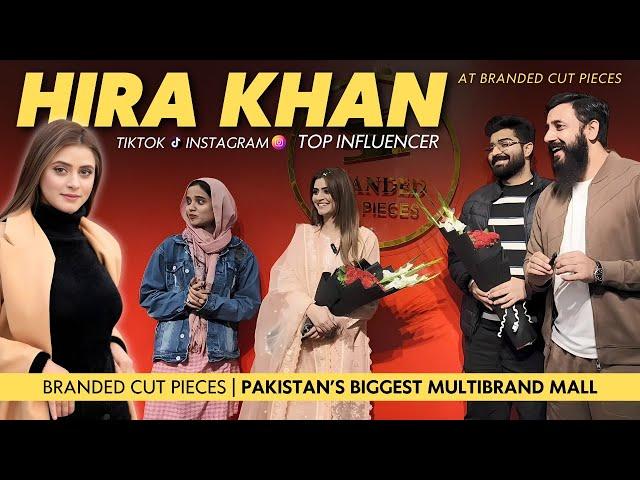 Famous Social Media Influencer Hira Khan At Branded Cut Pieces | Free Business | Giveaway