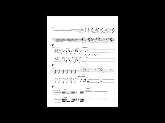 LUFTTORE by Thomas Kessler - SCORE Music