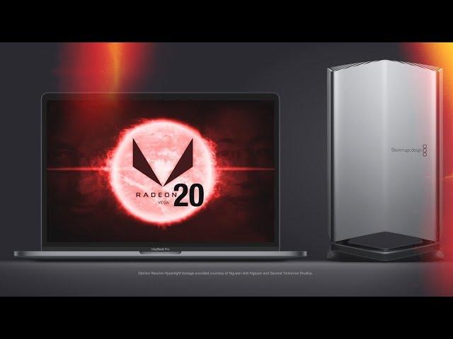 MacBook Pro VEGA 20 ЖЖЕТ! Blackmagic eGPU Pro VEGA 56 