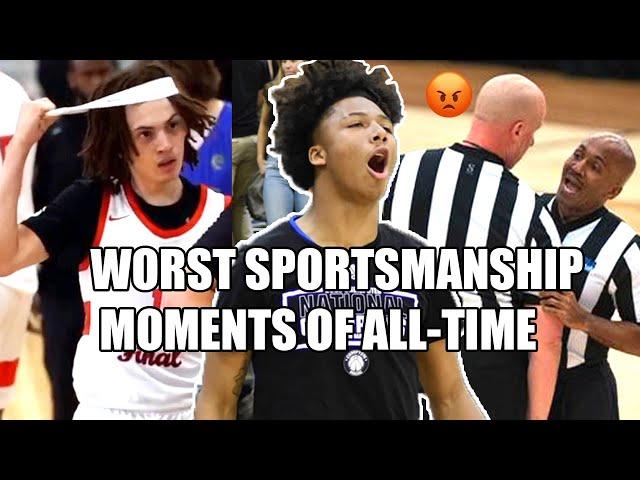 WORST SPORTSMANSHIP MOMENTS BUT THEY GET INCREASINGLY MORE SAVAGE!!