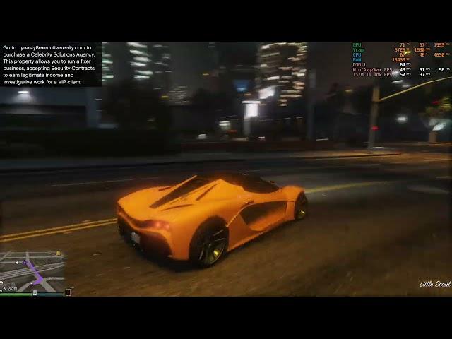 GTA Online RX 6800 XT / Ryzen 5600X / 32GB Max 1080p