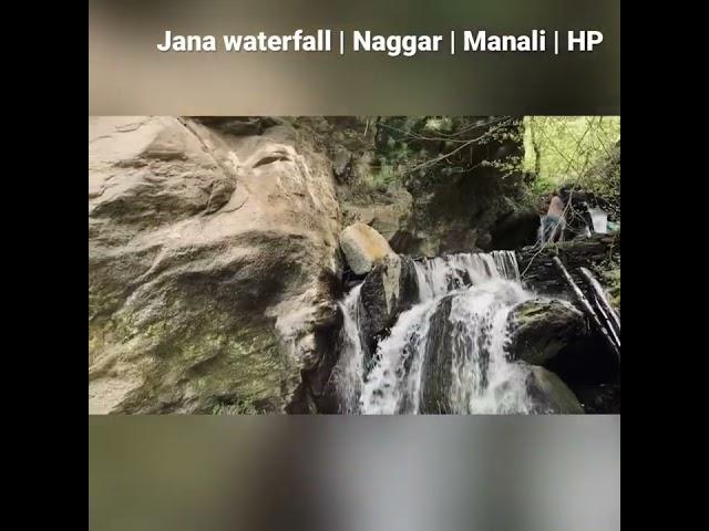 Jana waterfall | Naggar | Manali | HP, India. Beauty of nature in Dev bhumi Himachal