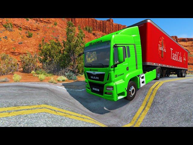 Cars vs Potholes #5 - BeamNG.Drive