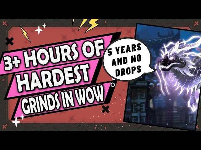 3+ Hours of the Hardest Grinds in WoW to sleep to