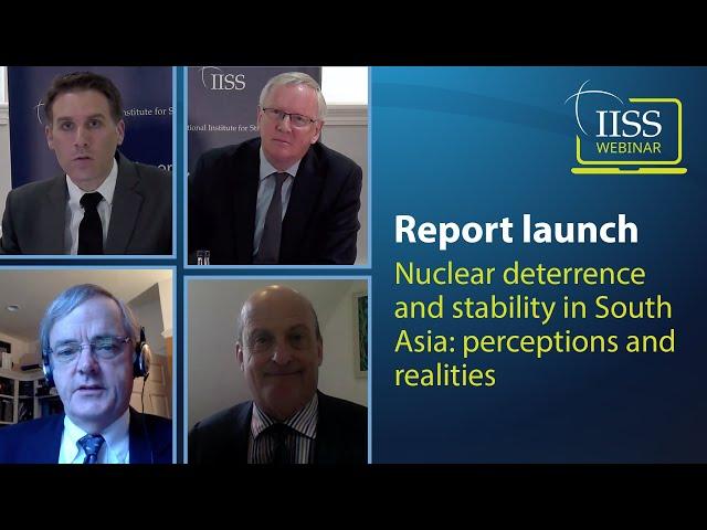 Report launch – Nuclear deterrence and stability in South Asia: perceptions and realities