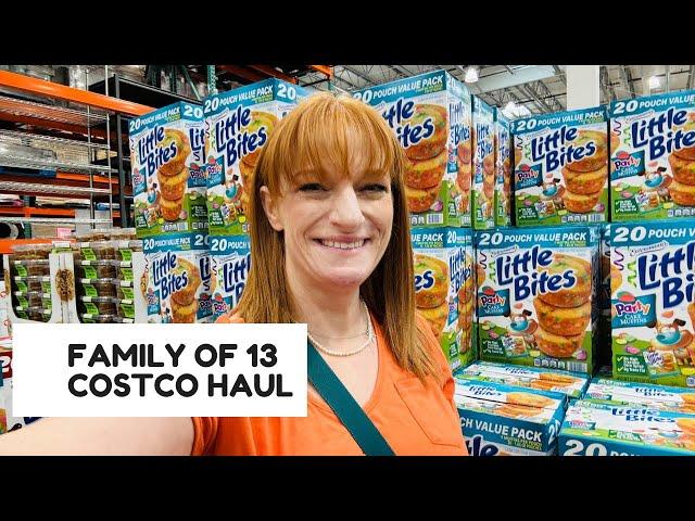 FAMILY OF 13 COSTCO HAUL