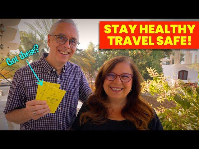 Why we got vaccinated in Rome before visiting Cairo and Luxor