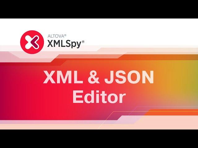 XML Editor: Intro to XMLSpy