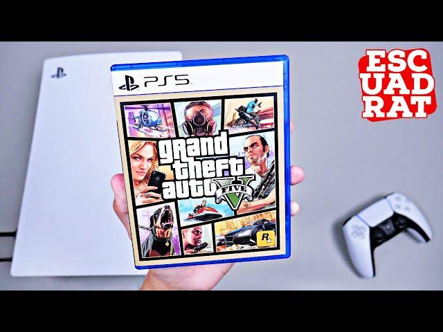 GTA 5 PS5 (English) - Unboxing & Gameplay Grand Theft Auto 5 - GTA V no Map no DLC PlayStation 5