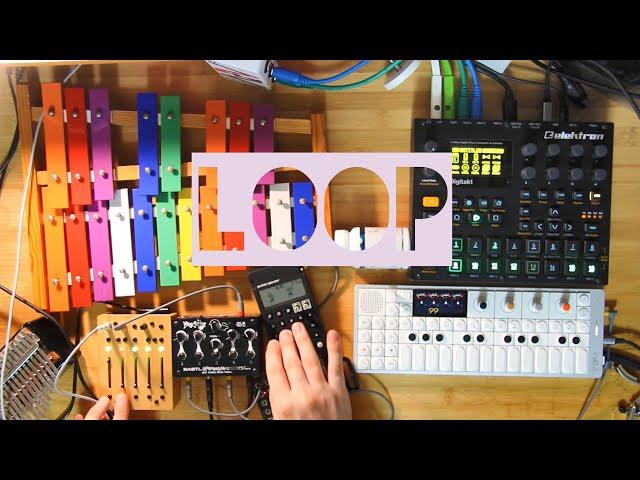 Elektron digitakt,Teenage engineering OP-1 field,5Moons,PO33KO,PO16 JAM  22/6/24 20:00 live looping