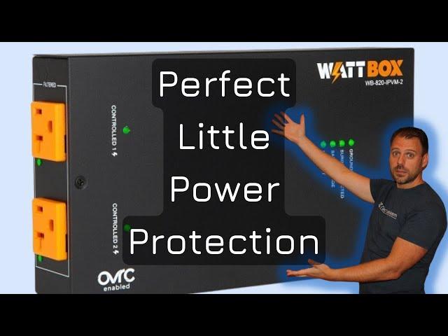 WattBox WB-820-IPVM-2 Quick Look | The Perfect Little Protector for Big Power