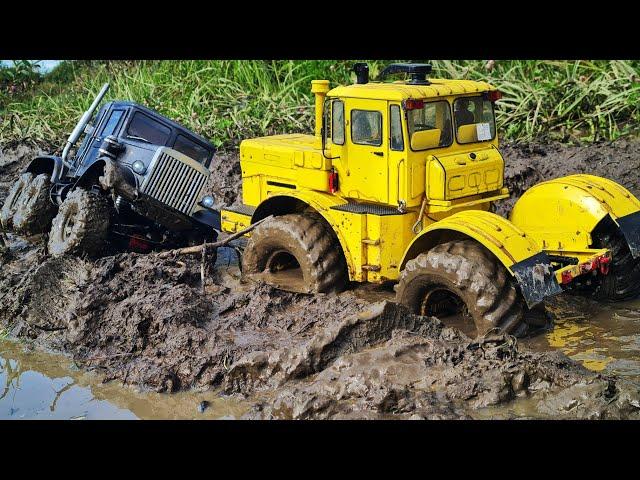 Kirovets K-700 BROKEN! The American Peterbilt 6x6 truck turned out to be more reliable. RC OFFroad