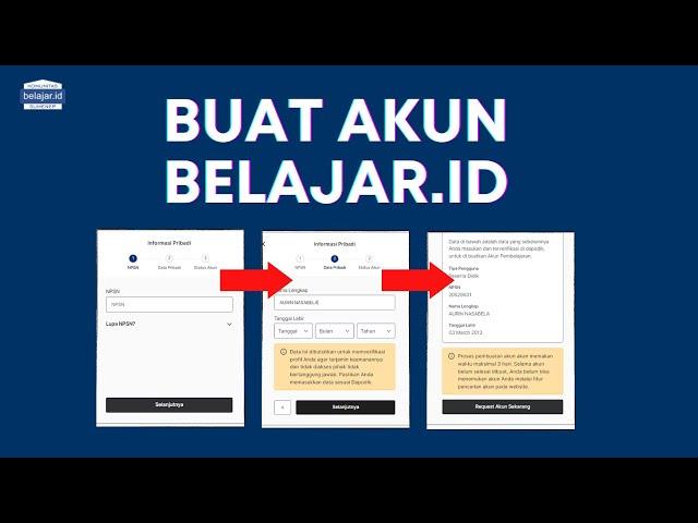 Buat Akun Belajar.id Cepat dan Mudah